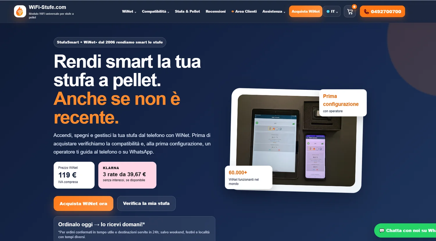 E-commerce WiFi-Stufe.com